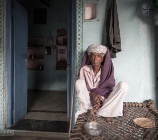 Old man, Delwara, India.